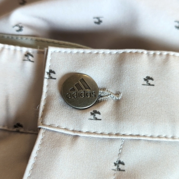 Adidas Tree Print Shorts Woven Grey 2 Ultimate 365 Men's Size 40 - Picture 11 of 16